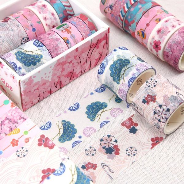 

gift wrap 10pcs cute cartoon animals washi tape diy decoration scrapbooking planner masking adhesive label sticker stationery