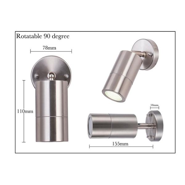 

wall lamp round led light warm white or for el/home/office