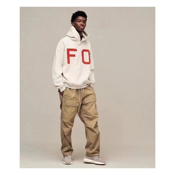

men's hoodies & sweatshirts grace of god 7th autumn winter high street hip-hop trend plus fleece comfortable hooded sweater hoodie 0yvv, Black