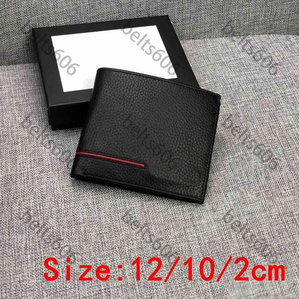 

purse wallet many styles cool handsome retro fashion short can hold coins and men leather card holder business clutch women the most stylish, Red;black