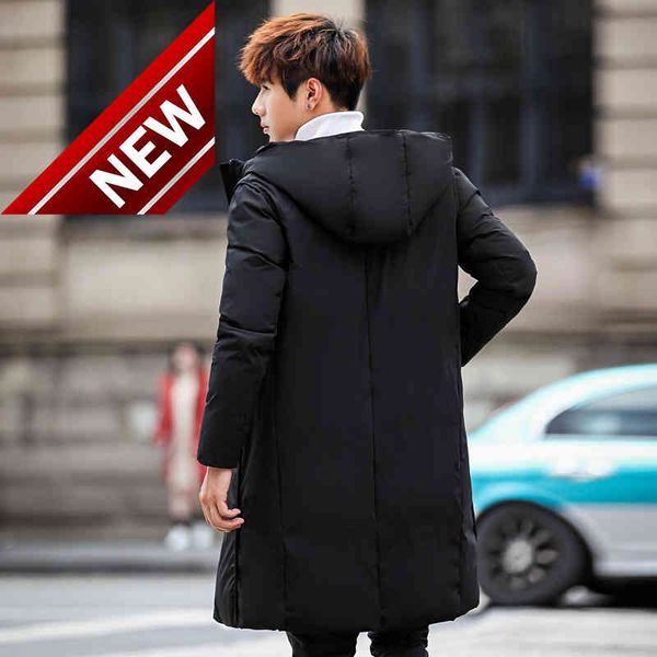 

jacket coat down men's winter white duck korean puffer warm casacos 8119 yy1299, Black