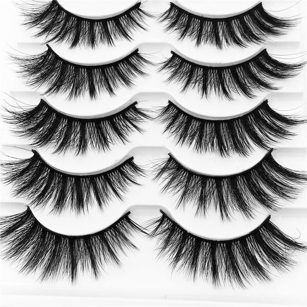 

multilayer mink lashes fashion 3d stereo false eyelashes eye tail elongated makeup tools thick eyelashes1