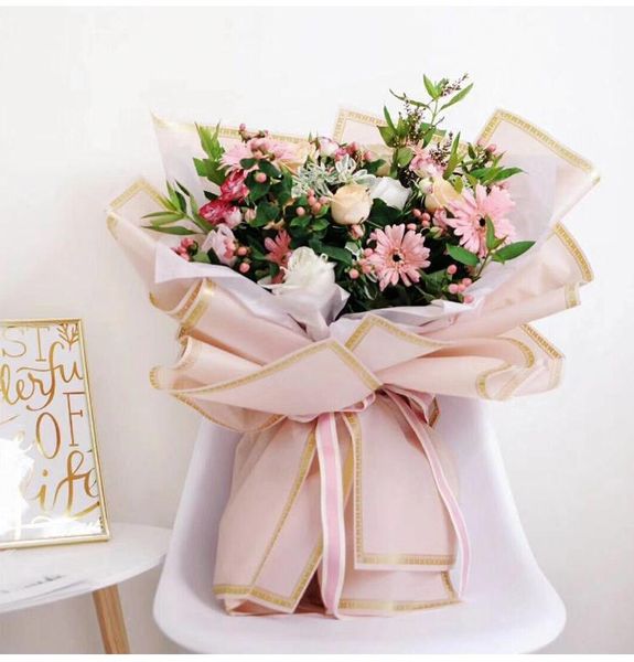 

gift wrap 40pcs flower wrapping paper korean waterproof thickened soft light nosa rose phnom penh bouquet material