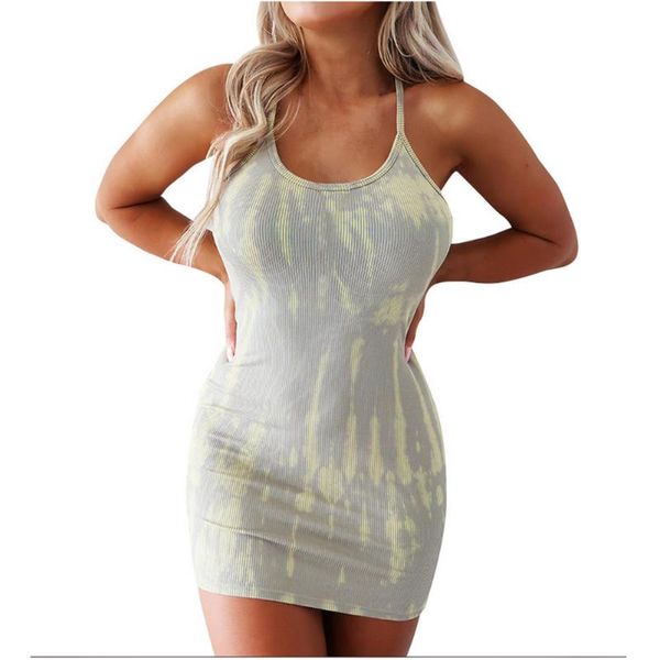 

summer ladies suspender dress fashion printing thin section strapless backless tight nightclub sleeping casual dresses, Black;gray