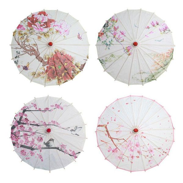 

umbrellas women umbrella japanese cherry blossoms silk ancient dance decorative chinese style oil paper d