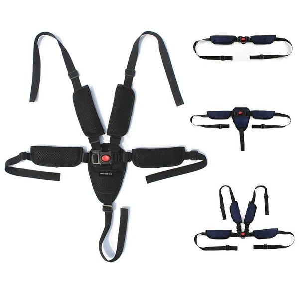 

baby 5 points safety belt shoulder crotch pad for dinner chair stroller plus babalo cybex tianrui accessories parts &