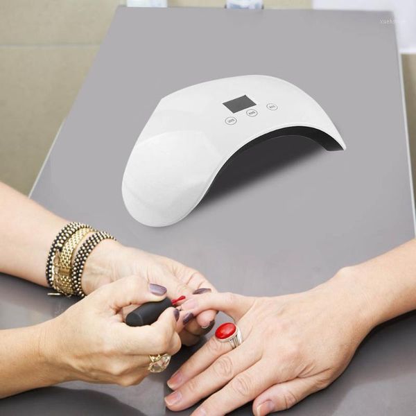 

gelinduction timing nail lamp uv 12led dryer lamps dual light source polish curing equipment1