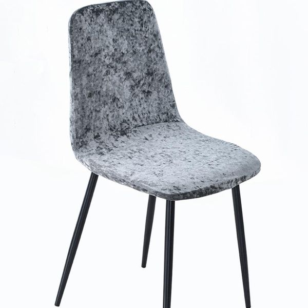 

chair covers 1/2/4/6 pieces soft velvet cover stretch dining chairs armless shell seat protector case