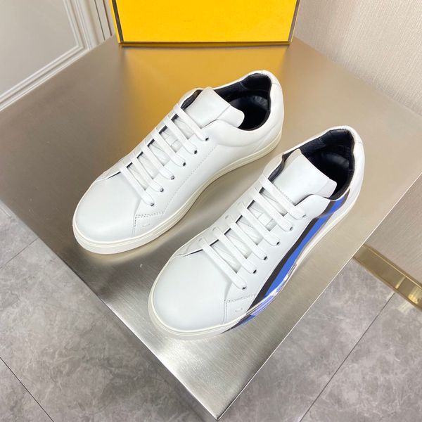 

men's shoes scasual sneaker high-end sportswear shoe imported cowhide color stitching are us38-44, Red;white