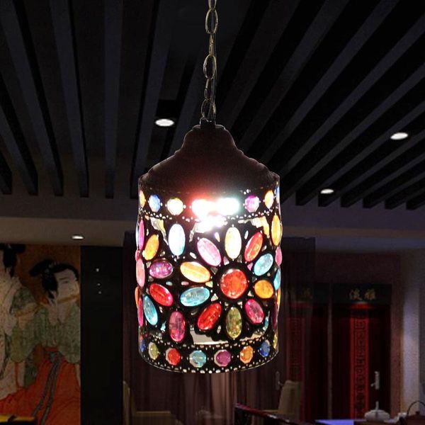 

pendant lamps art of flowers and plants small droplight appeal cylindrical cartoon dream porch corridor balcony