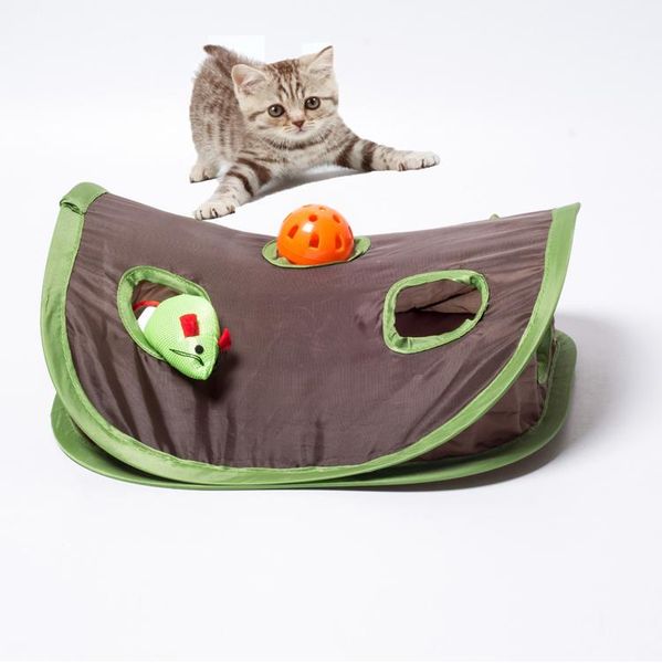 

cats pets supplies nine holes mouse sticks bells catches cat toys kittens