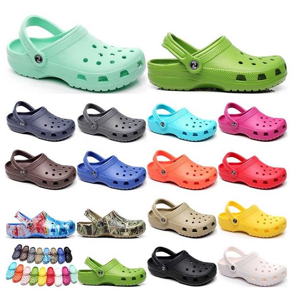 

257 hotsale fashion Sandals Slip On Casual Beach Waterproof Shoes men Classic Nursing Clogs Hospital Women Slippers Work Medical, 9 36-47