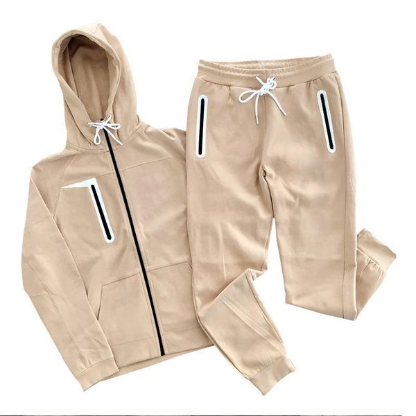 

size men's tracksuits men sets plus youth mountaineering outdoor leisure sportswear piece spring/autumn mens sweatsuits set fitness sui, Gray