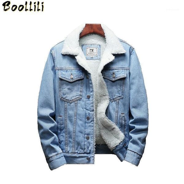 

men's jackets men denim and coats winter warm thicker jean male blue casual, Black;brown