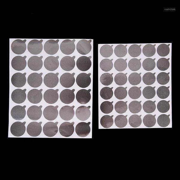 

small size 2.5cm/2.9cm disposable eyelash glue holder pallet extension pads stand on jade stone1