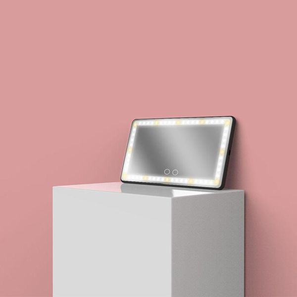 

mirrors 60led lights automobile makeup mirror sensor usb power detachable car sun visor led vanity table desk cosmetic