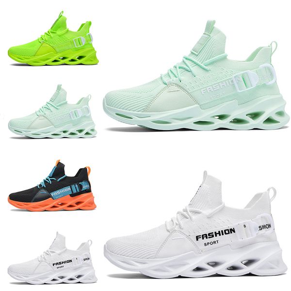 Scarpe da corsa da donna da uomo senza marca di buona qualità lama Scarpa traspirante nero bianco volt arancione giallo scarpe da ginnastica da uomo sportive da esterno