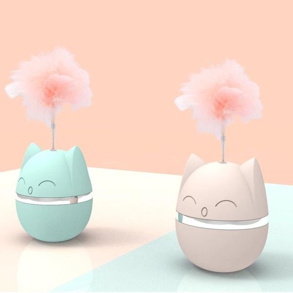 

cat toys tumbler toy feather interactive relief pet supplies
