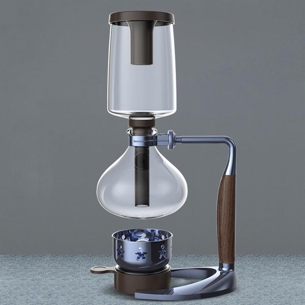 

siphon coffee pot hand brewed household glass maker syphon roasters