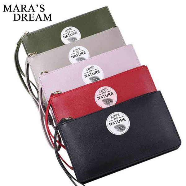 

wallets 2021 women's purse and pu leather long girl's wallet with cell phone pocket brand design lady card holder bag, Red;black