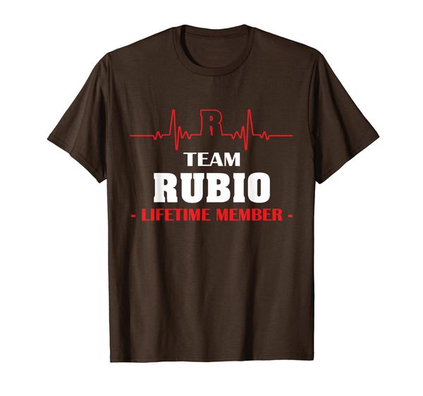 

team rubio lifetime member family youth kid shirt 1kmo, White;black