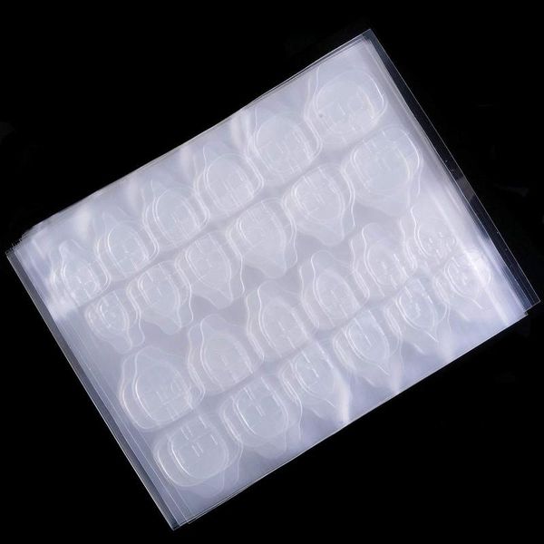 

nail gel 2400 pcs double-side adhesive tabs,100 sheets super sticky double sided tips flexible for acrylic false nails manicure tape, Red;pink