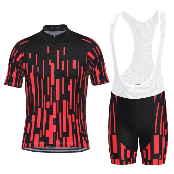 

racing sets hirbgod nuevo equipo profesional de ciclismo jerseys gel mtb bicicleta hombres transpirables carretera superior, Black;blue