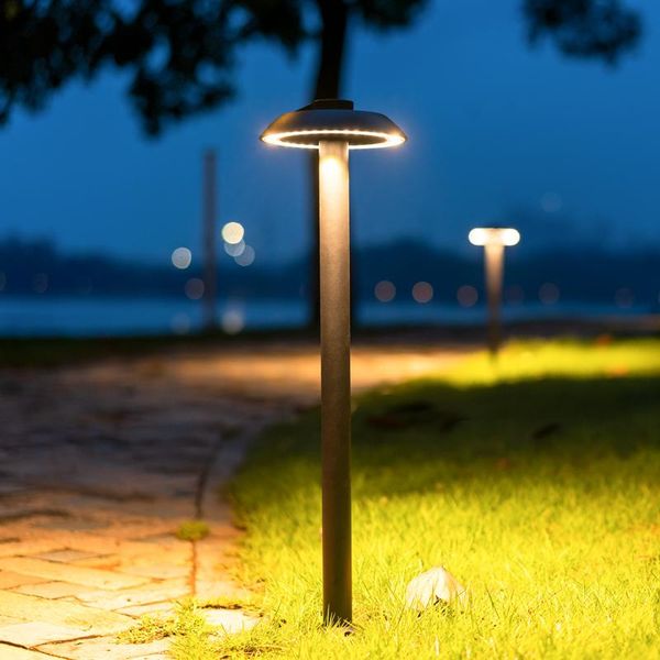 

wall lamp mushroom shape led lawn waterproof walkway landscape light garden villa bar outdoor lighting pathway