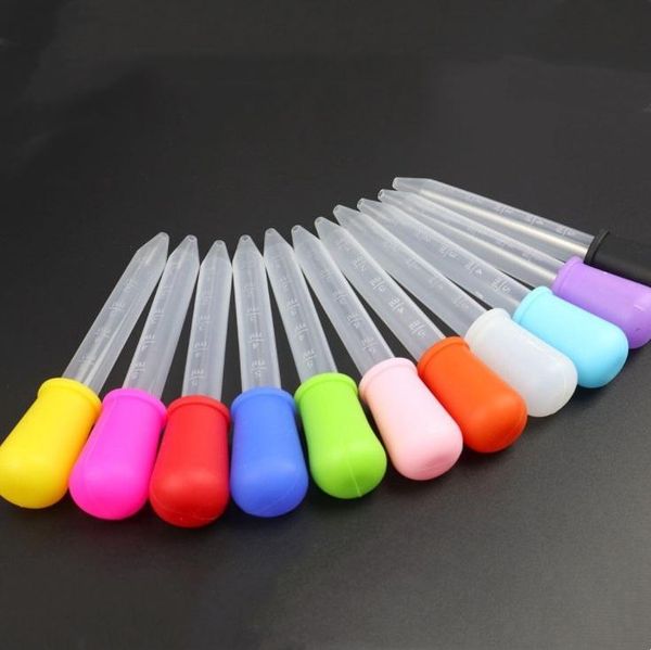 

lab supplies 5ml small silicone plastic pipette dropper feeding liquid eye ear school experiment