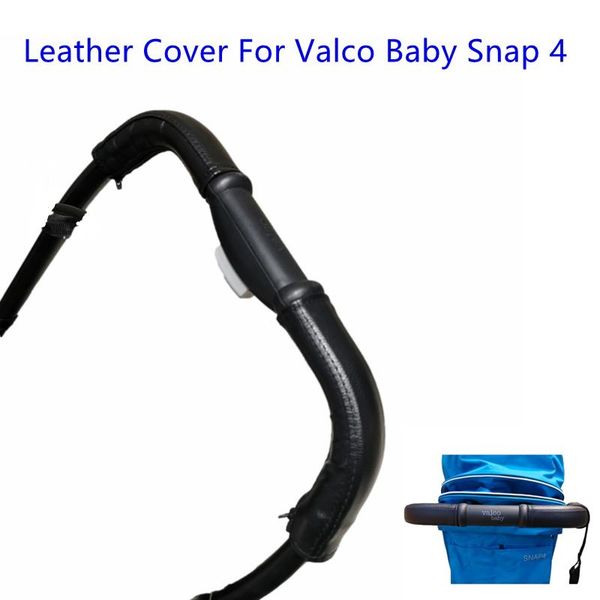 

stroller parts & accessories leather covers suitable for valco baby snap 4 handle pram bar sleeve case armrest protective cover