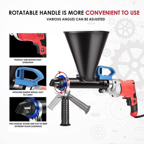 

professional spray guns 110v/220v cement filling gun electric caulking mortar poingting joint portable duty