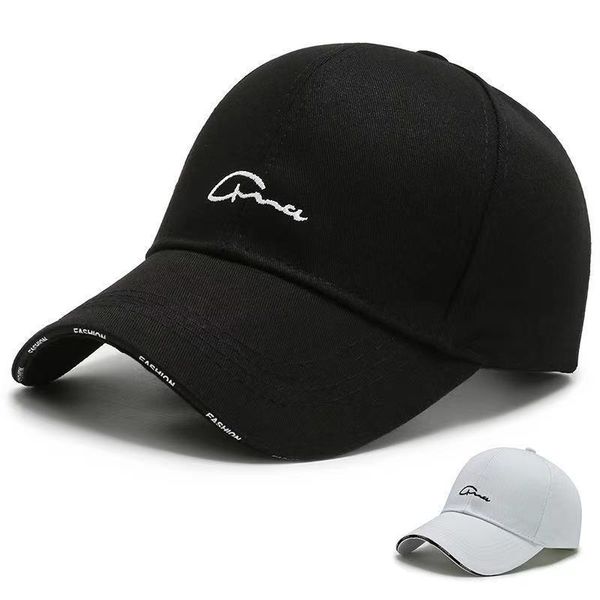 

ing cotton sanming zhiyan couple korean fashion embroidered baseball hat men's and women's sunscreen duck tongue hat, Blue;gray