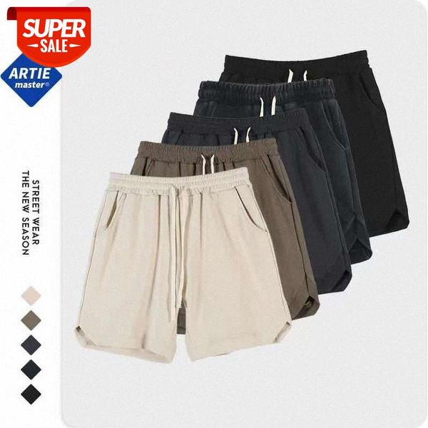 

artle reverse stitching casual shorts #mh7a, Black