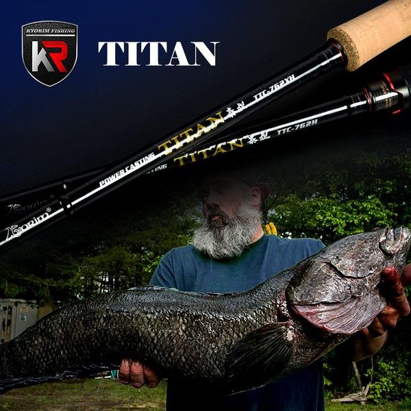 

kyorim titan lure rodc-762h boat fishing rods