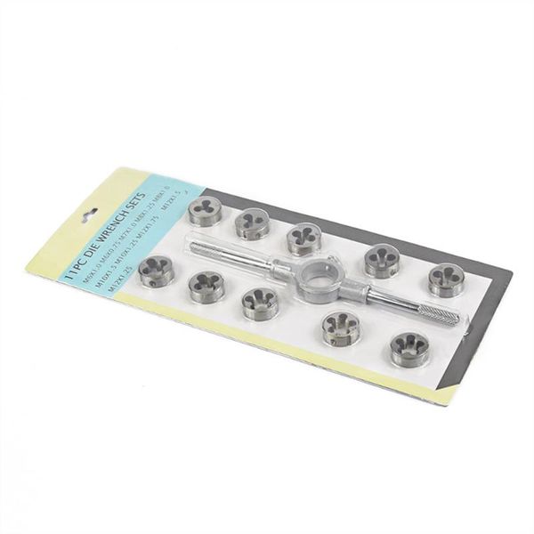 

hand tools metric screw die rack drift holder set combination 11pc