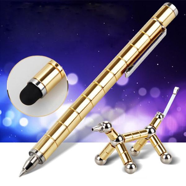 

gel pens touch pen magnetic metal magnet modular think novel toy stylus for ipad decompression polar