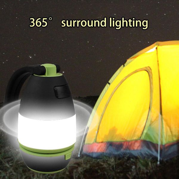 

portable lanterns 3 in1 outdoor night light camping lantern led usb rechargeable table desk lamp decoration lighting