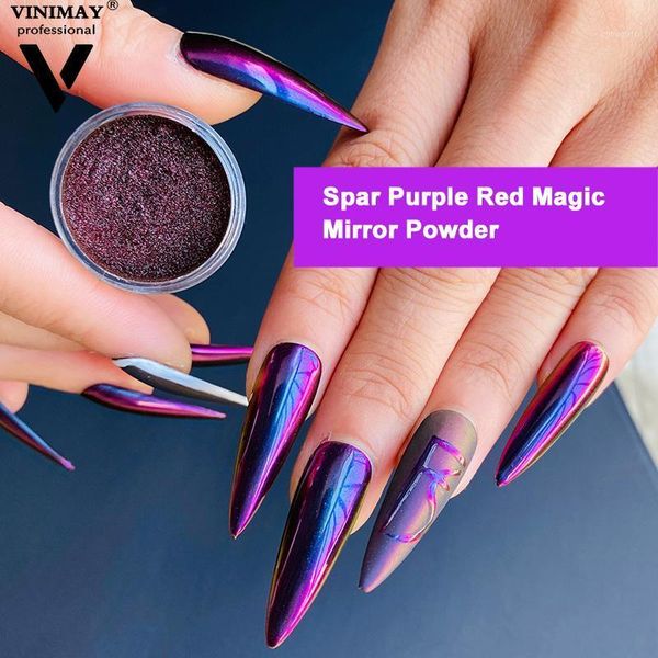 

monochrome solid mirror powder purple red mermaid meal pigment dust shimmer nail gel polishes art decoration1, Silver;gold