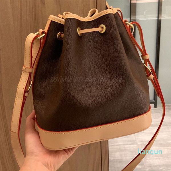 

lady wallets neo bucket shoulder crossbody tote fanny bag handbags purses wallet totes drawstring design backpack women luxurys designers, Red;black
