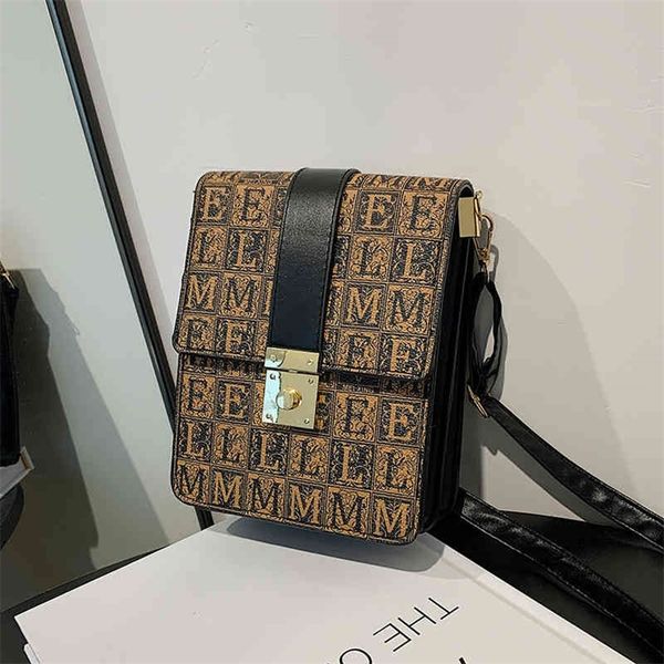

factory store shop fashion simple embroidered thread small square bag women's bag 2022 autumn new messenger bag single shoulder portabl