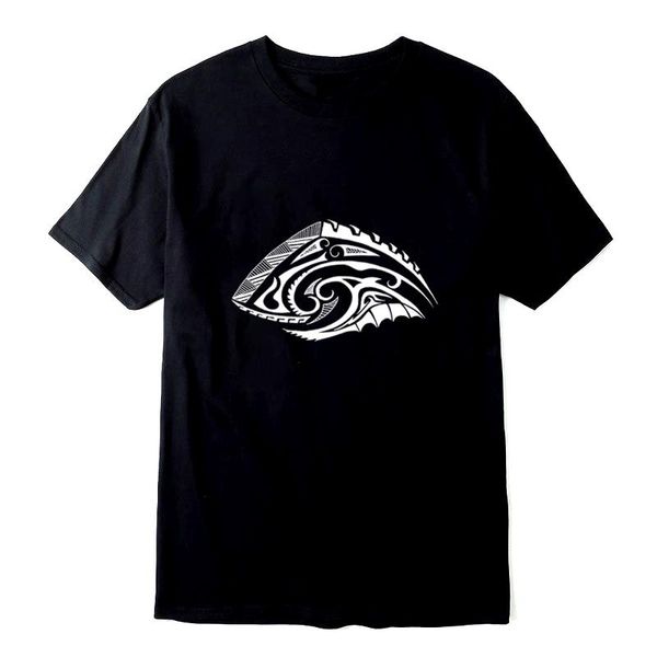 

men's t-shirts polynesian style fishing cotton t-shirt fashion brands summer short sleeve harajuku casual hip hop tee clothes, White;black
