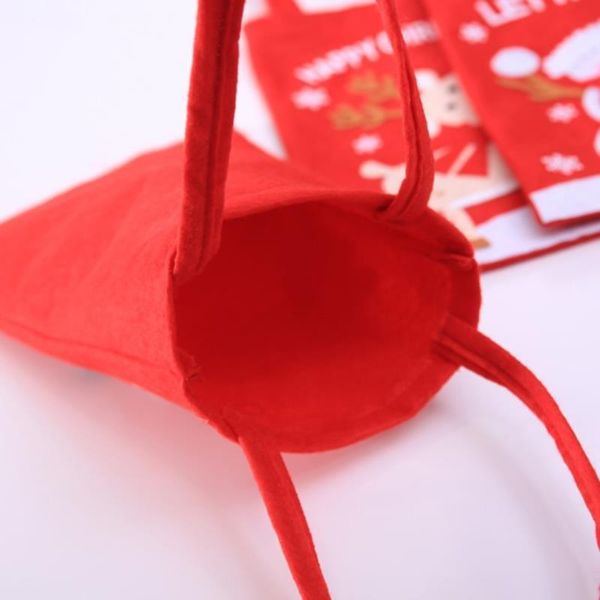 

christmas decorations gift bag santa claus snowman candy bags cookie packaging