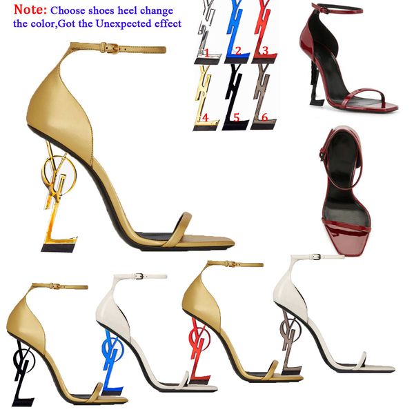 

2021 wedding dress shoes ladies leopard gun high heels sandals exquisite and comfortable strap women letters short boots leather material se, Black