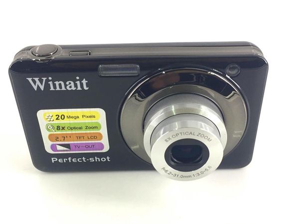 

camcorders 2.0''inch 20mp digital camera with 8x optical zoom 4x lens disposable