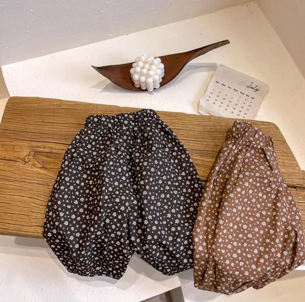 

trousers 2021 girls boys printed long pants cotton autumn cool kids, Blue