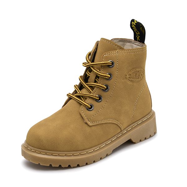 

new winter children outdoor kids ankle brand girls boys rubber boots fashion sneakers 6561, Black;grey