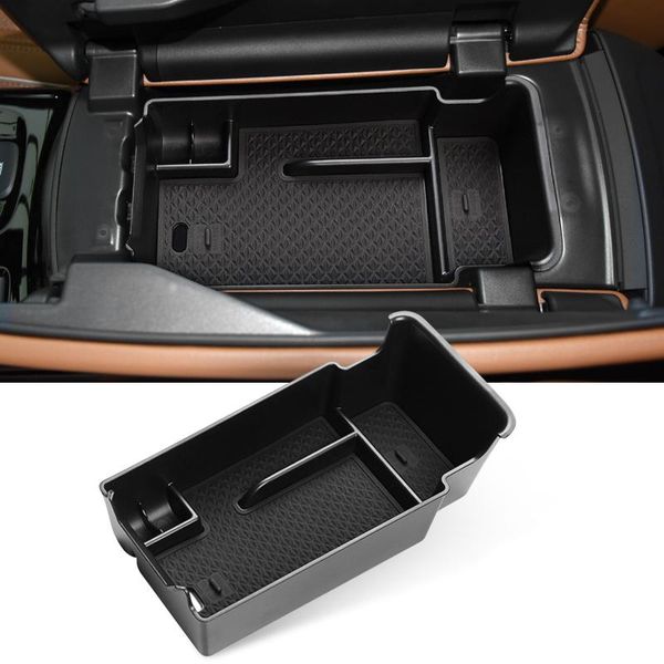 

car organizer lfotpp armrest storage box for envision 2021 vehicle central control container auto interior styling accessories black