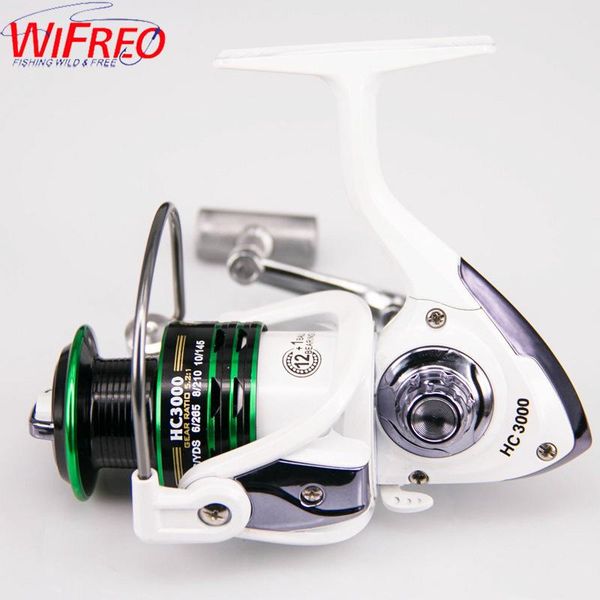 

baitcasting reels metal spool spinning fishing reel 12+1bb left/right hand superior wheel for freshwater saltwater