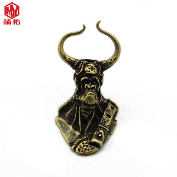 

tauren chief paracord bead brass knife outdoor accessories diy gadgets