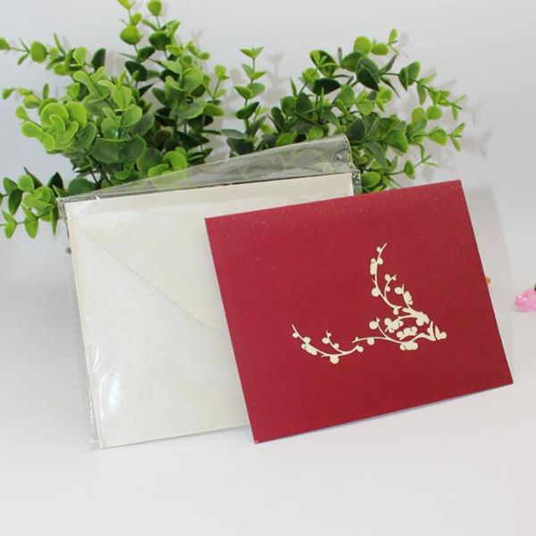 

greeting cards 3d up card valentine birthday thanksgiving anniversary festival invitations gift handmade